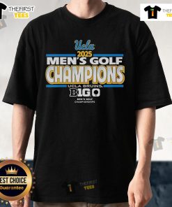 Official UCLA Bruins Men’s Golf Big Ten Champs 2025 Tournament T-Shirt