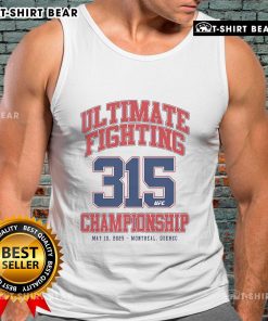 Official Ultimate Fighting Championship May 10, 2025, Montreal Quebec tank top featuring UFC logo and event details.