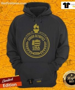 Official USA Boxing 2024 National Junior Olympic Summer Festival Hoodie in vibrant colors, perfect for athletes.
