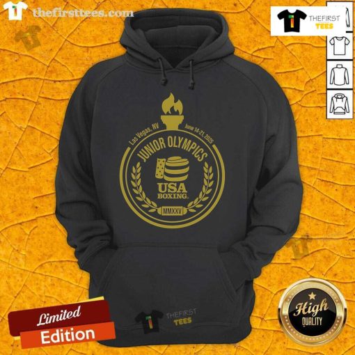 Official USA Boxing 2024 National Junior Olympic Summer Festival Hoodie in vibrant colors, perfect for athletes.
