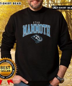 Official Utah Mammoth Classic logo sweatshirt featuring a bold design and comfortable fit for fans and casual wear.