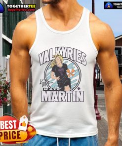 Official Valkyries Kate Martin Signature Tank Top in stylish design, perfect for workouts and casual wear.
