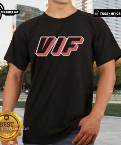 Official Vif Logo T-Shirt featuring a bold logo design on a comfortable, stylish fabric for casual wear.