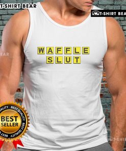 Stylish Official Waffle Slut Tank Top featuring a trendy design, perfect for casual outings and summer wear.