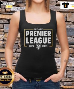 Alt Text: Official We Are Premier League 2024-2025 Champions tank top showcasing team pride and style. Perfect for fans!