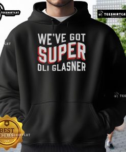 Official We've Got Super Oli Glasner Hoodie featuring vibrant design and comfortable fit for fans and supporters.