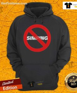Official 'Whatever' Ban Simping Hoodie featuring bold text and a stylish design, perfect for fans of the trend.