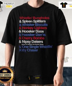 Official Whistlin' Bungholes T-Shirt featuring vibrant design and fun graphics for fans of quirky apparel.