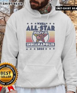 Official WNBA Basketball All-Star Indy Biltmore Indianapolis 2025 hoodie featuring vibrant team colors and logo.