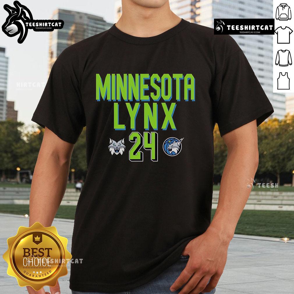Official Wnba Minnesota Lynx Napheesa Collier 24 T Shirt Official WNBA Minnesota Lynx Napheesa Collier 24 T-Shirt featuring team colors and player name for fans and supporters.