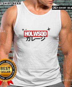 Official Xavier Wulf The Hollowsquad LA logo tank top featuring a bold design and vibrant colors for fans and collectors.