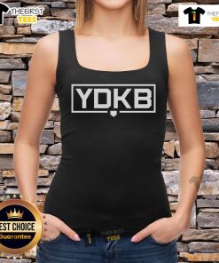 Official YDKB You Dont Know Ball tank top featuring bold graphic design, perfect for sports enthusiasts and casual wear.