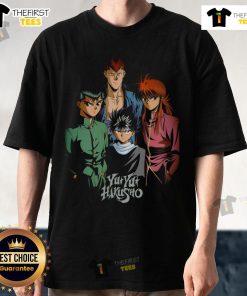 Official Yu Yu Hakusho Vintage T-Shirt featuring iconic characters and retro design for anime fans.