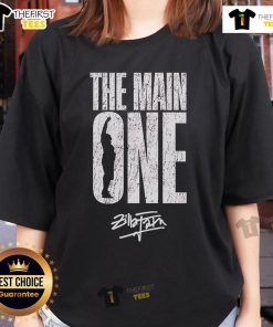 Official Zilla 3 Belts The Man One Ladies Tee featuring stylish design and comfortable fit for women's casual wear.