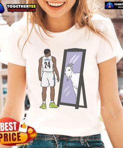 Original Cam Thomas Mirror Goat Ladies Tee featuring vibrant graphics and stylish design for fans and fashion lovers.