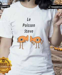 Original Fish Le Poisson Steve Ladies Tee featuring a whimsical fish design, perfect for casual and quirky outfits.