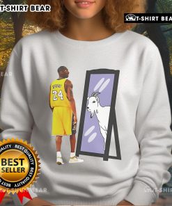 Original Goat Mirror Kobe Bryant Sweatshirt featuring a vibrant design celebrating the basketball legend's legacy.