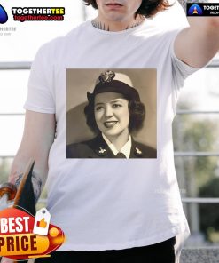 Original Julia Parsons U.S. Navy Code Breaker During World War II Dies At 104 T-Shirt featuring patriotic design.