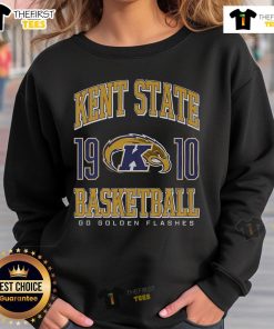Alt Text: Original Kent State Golden Flashes basketball sweatshirt featuring a vibrant blue design and logo, perfect for fans.