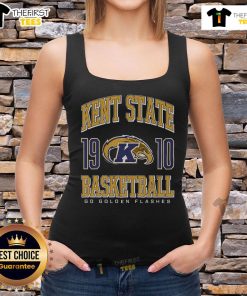 Alt Text: Original Kent State Golden Flashes basketball tank top featuring vibrant team colors and logo, perfect for fans.