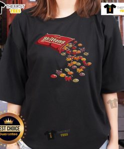 Cute kittens graphic on a candy-colored tee for ladies, perfect for cat lovers and stylish casual wear.