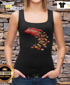 Cute candy cat tank top featuring original kittens design, perfect for cat lovers and casual summer outfits.