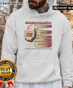 Alt Text: Original Cleveland Cavaliers NBA hoodie showcasing team colors and logo, perfect for fans and casual wear.