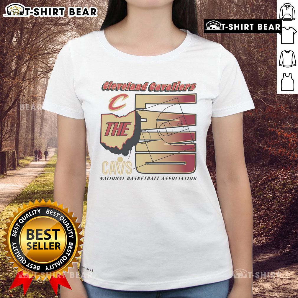 Original The Cavs Land Cleveland Cavaliers National Basketball Association Ladies-Tee Cleveland Cavaliers ladies tee featuring original design, perfect for fans of the National Basketball Association.