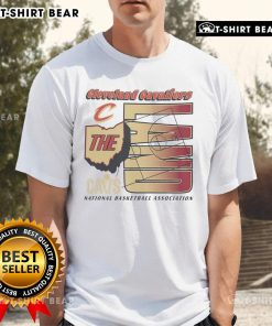 Alt Text: Original Cleveland Cavaliers NBA T-Shirt featuring team logo, perfect for fans of the Cavs and basketball enthusiasts.