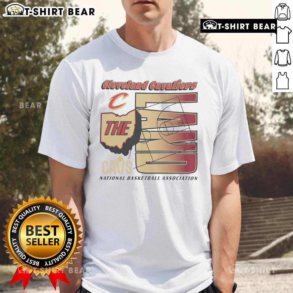 Original The Cavs Land Cleveland Cavaliers National Basketball Association T-Shirt Alt Text: Original Cleveland Cavaliers NBA T-Shirt featuring team logo, perfect for fans of the Cavs and basketball enthusiasts.