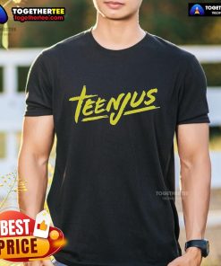 Alt Text: Original The Righteous Gemstones Teenjus Logo T-Shirt featuring vibrant colors and unique design for fans.