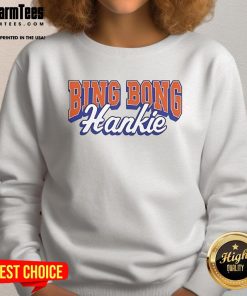 Premium Bing Bong Hankie Sweatshirt in soft fabric, featuring a stylish design, perfect for casual wear and comfort.
