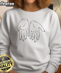 Premium Black Book Traditional Fit Hands Sweatshirt for stylish comfort, featuring a classic design and high-quality fabric.