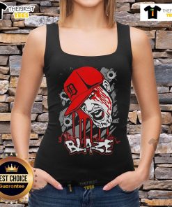 Premium Blaze Bullet Holes 1 Less Tank Top featuring a stylish bullet hole design for a trendy, edgy look.