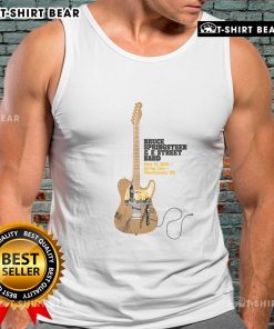 Bruce Springsteen and The E Street Band on tour in Manchester, UK, wearing a guitar rock tank top, May 14, 2025.