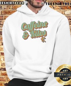 Premium Caffeine Kilos 70s hoodie in vibrant colors, showcasing retro design and cozy fit for stylish comfort.