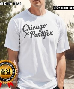 Premium Chicago Pontifex T-Shirt featuring a stylish design, perfect for fans of Chicago culture and fashion.