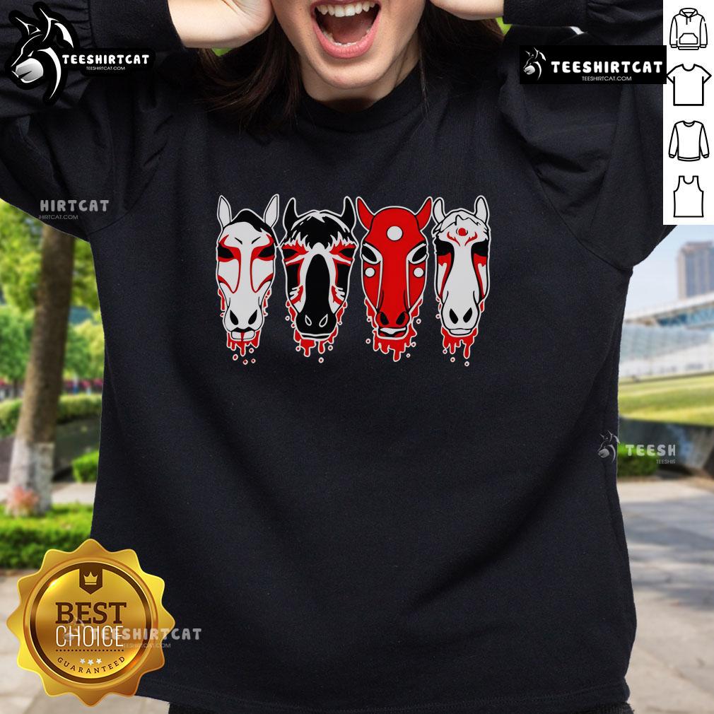 Premium Daikaiju Equine Type Sweatshirt Premium Daikaiju Equine Type Sweatshirt featuring a unique design, perfect for casual wear and fans of mythical creatures.