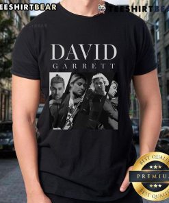 Premium David Garrett 3 T-Shirt featuring a stylish design, perfect for fans of the renowned violinist and musician.