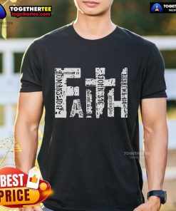 Premium Faith Bible Verse Christian Quote T-Shirt featuring inspirational text and a stylish design for believers.