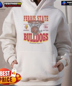 Alt Text: Premium Ferris State Bulldogs Game Time Hoodie featuring team colors and logo, perfect for game day and casual wear.