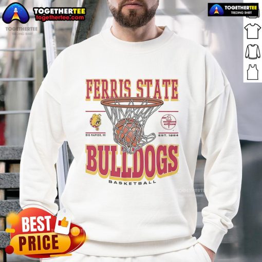 Premium Ferris State Bulldogs Game Time Sweatshirt featuring team logo and comfortable fit for fans.