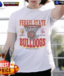 Premium Ferris State Bulldogs Game Time T-Shirt featuring vibrant team colors and bold logo, perfect for game day wear.