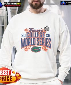 Premium Florida Gators 2025 NCAA Softball Women's College World Series Sweatshirt in vibrant colors and stylish design.