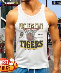Stylish Premium Fort Hays State Tigers Game Time Tank Top in vibrant colors for fans, perfect for game day wear.