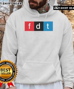 Premium Foxtrot Delta Tango Protest Pun Hoodie featuring a unique design for humor and style in casual wear.