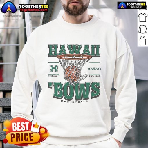 Premium Hawaii Rainbow Warriors Game Time Sweatshirt in vibrant colors, perfect for fans showing team spirit.