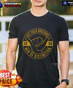 Premium Ice Cold Brothas Men of Distinction 1906 Alpha African Fraternity T-Shirt featuring vibrant graphics and bold design.