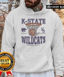 Premium Kansas State Wildcats Game Time Hoodie in purple, featuring team logo, perfect for fans on game day.