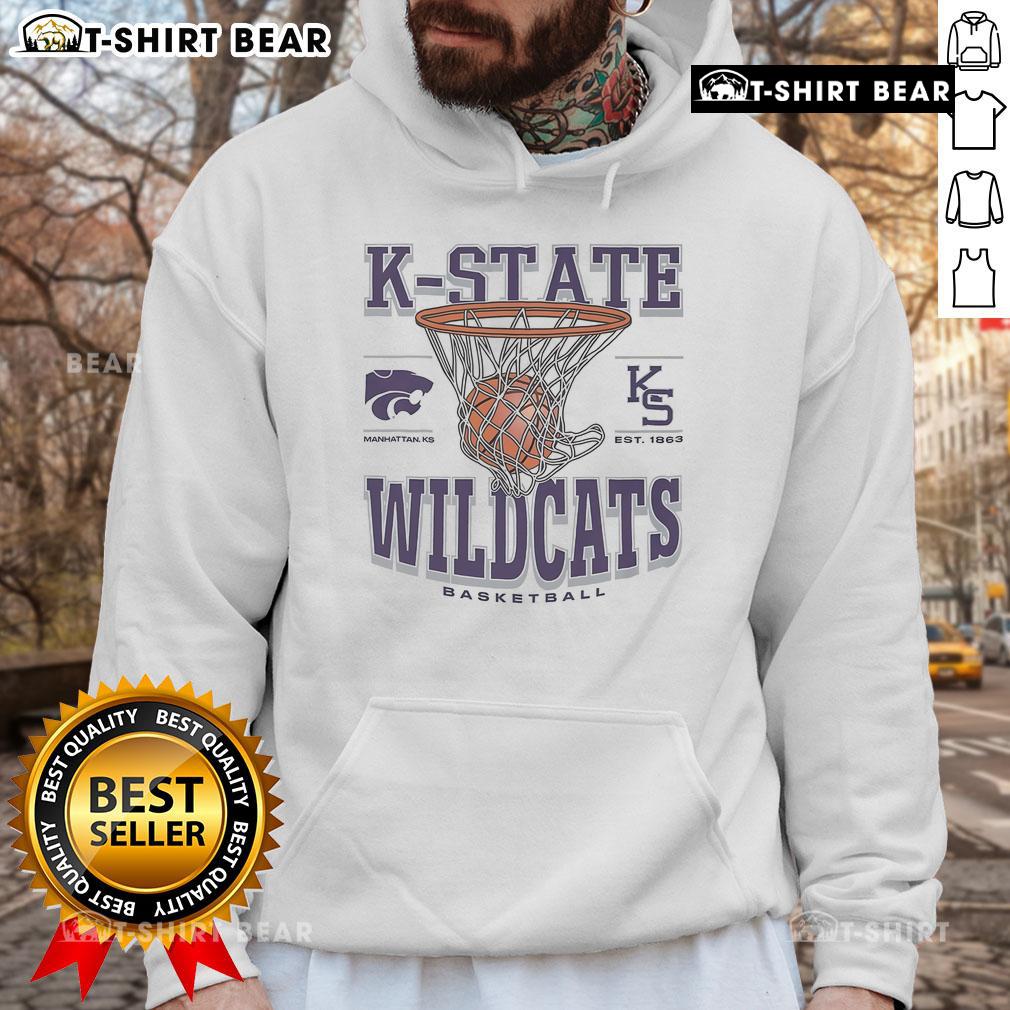 Premium Kansas State Wildcats Game Time Hoodie Premium Kansas State Wildcats Game Time Hoodie in purple, featuring team logo, perfect for fans on game day.